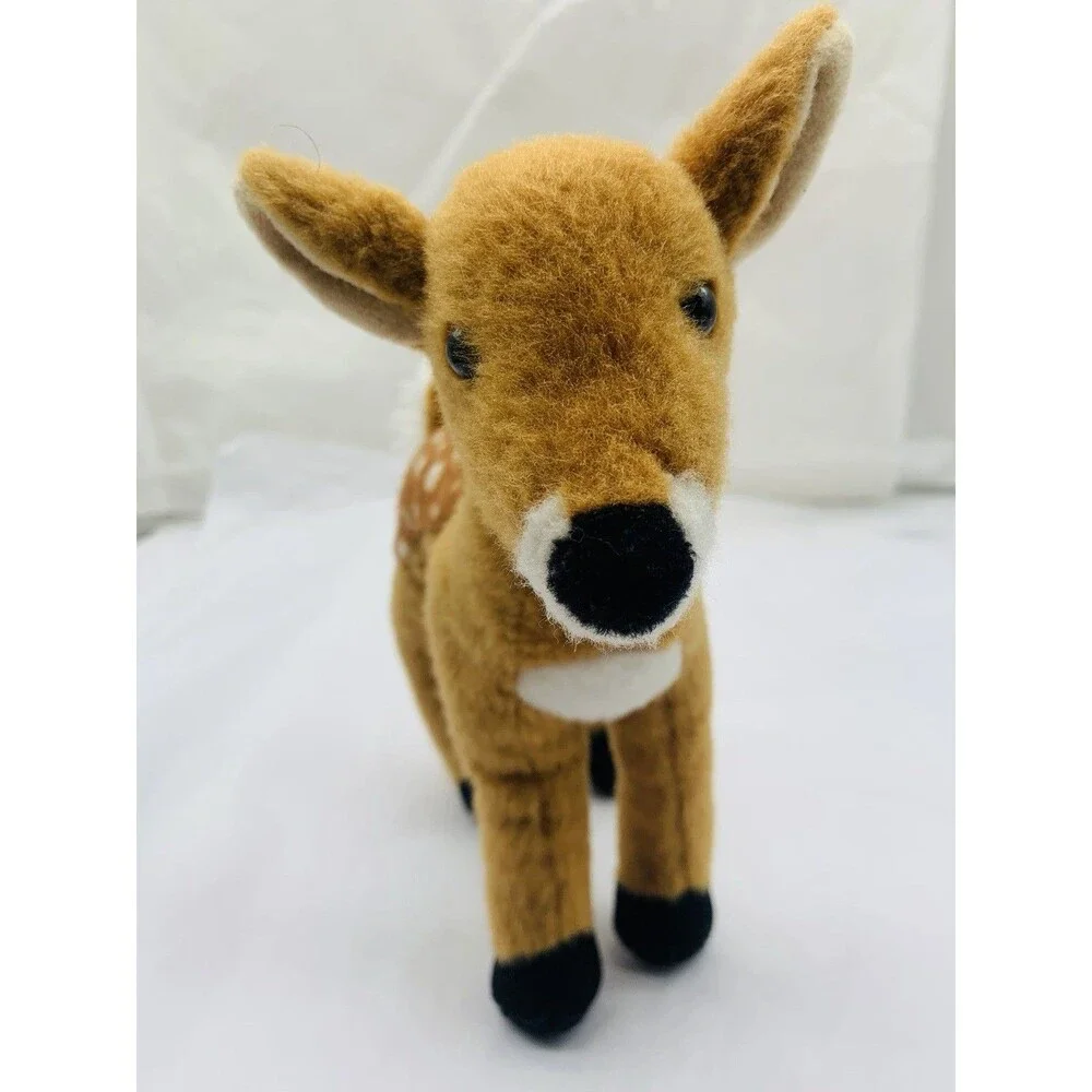 Douglas Cuddle Toys Glory Deer Fawn Stuffed Animal White Tail 7” Toy